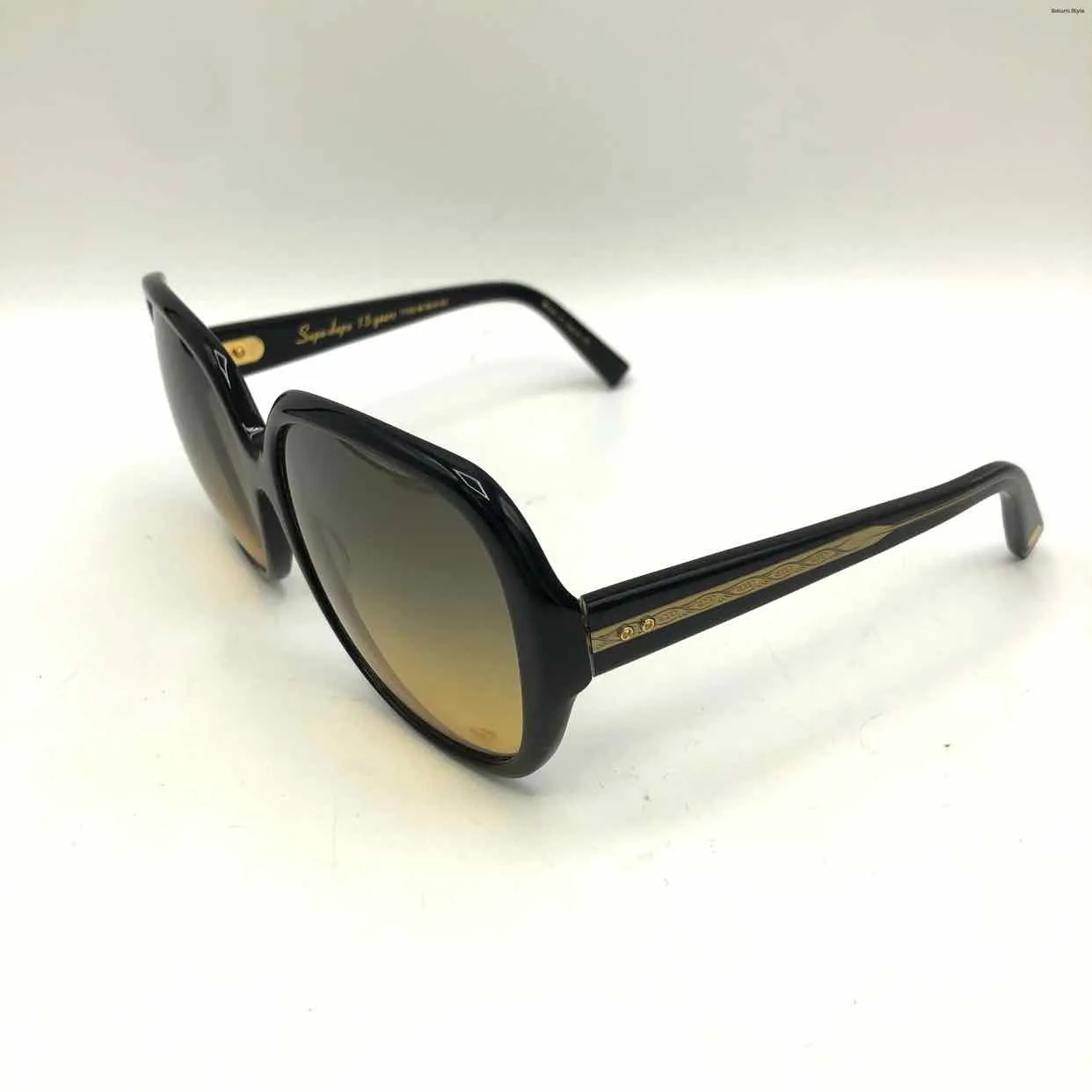 DITA Gold Brown Pre Loved Sunglasses w/case