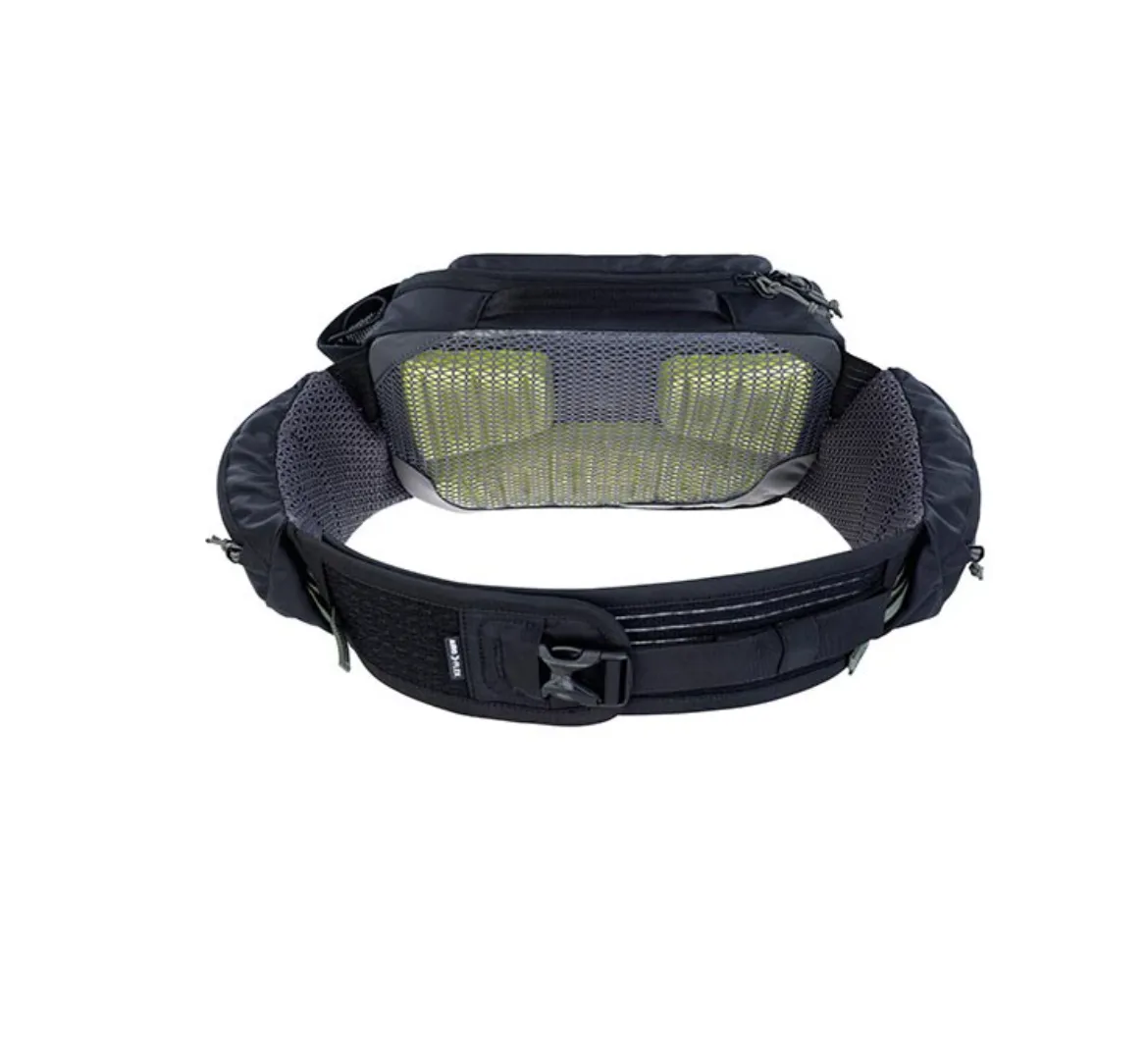 EVOC, Hip Pack Pro 3 +1.5L Bladder, Hip Pack, 3L, Included (1.5L), Black