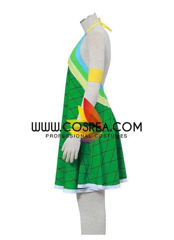 Fairy Tail Wendy Dragonscale Cosplay Costume