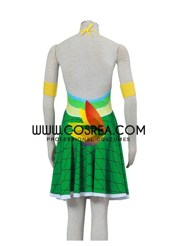 Fairy Tail Wendy Dragonscale Cosplay Costume