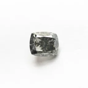 Fancy Grey Brilliant Diamond - 1.00ct Cushion