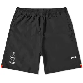 F.C. Real Bristol Fire Flame ShortsBlack & Red