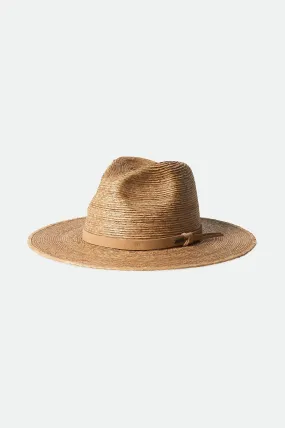 Field Proper Straw Hat - Tan/Tan