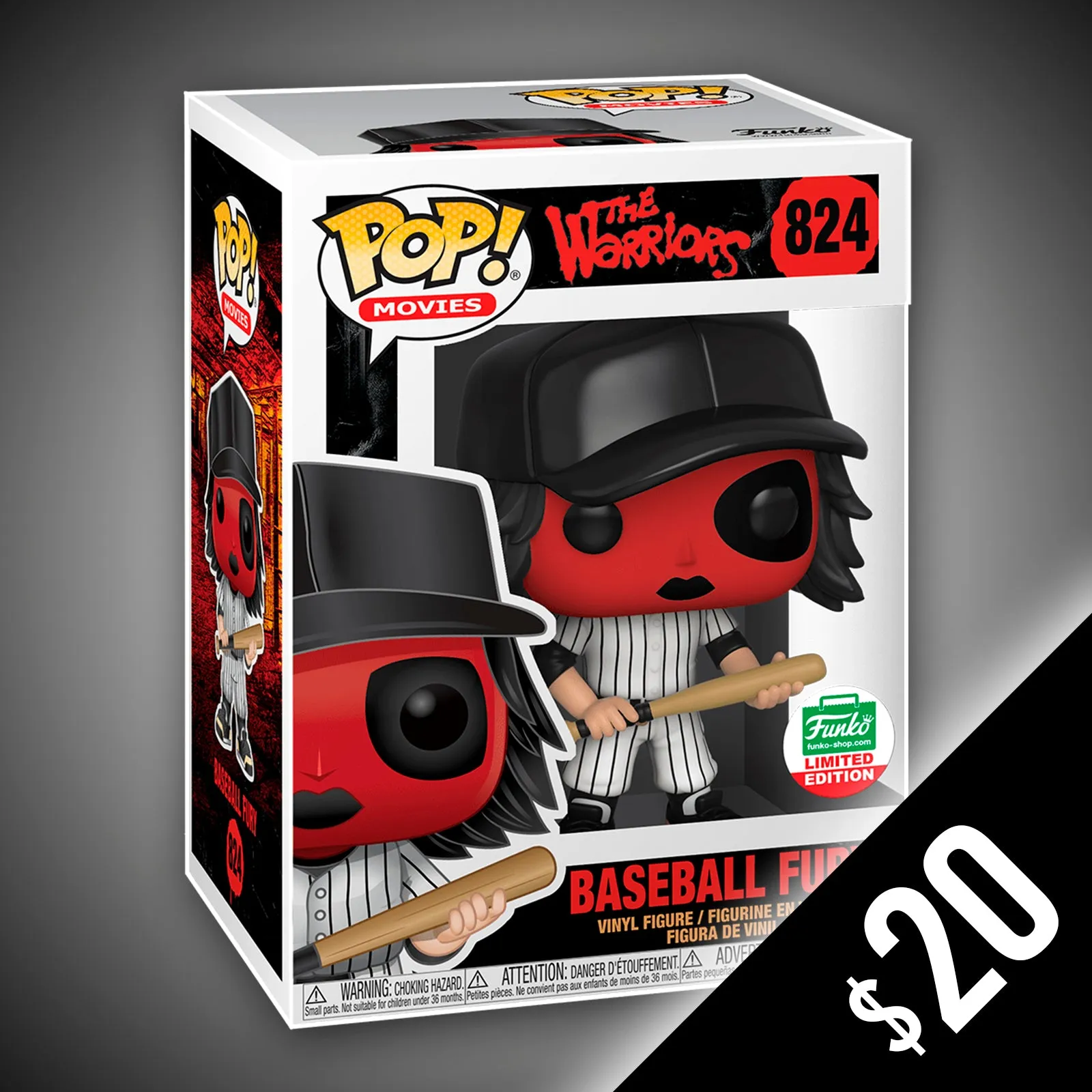 Funko Pop!: The Warriors - Baseball Fury (Red) #824