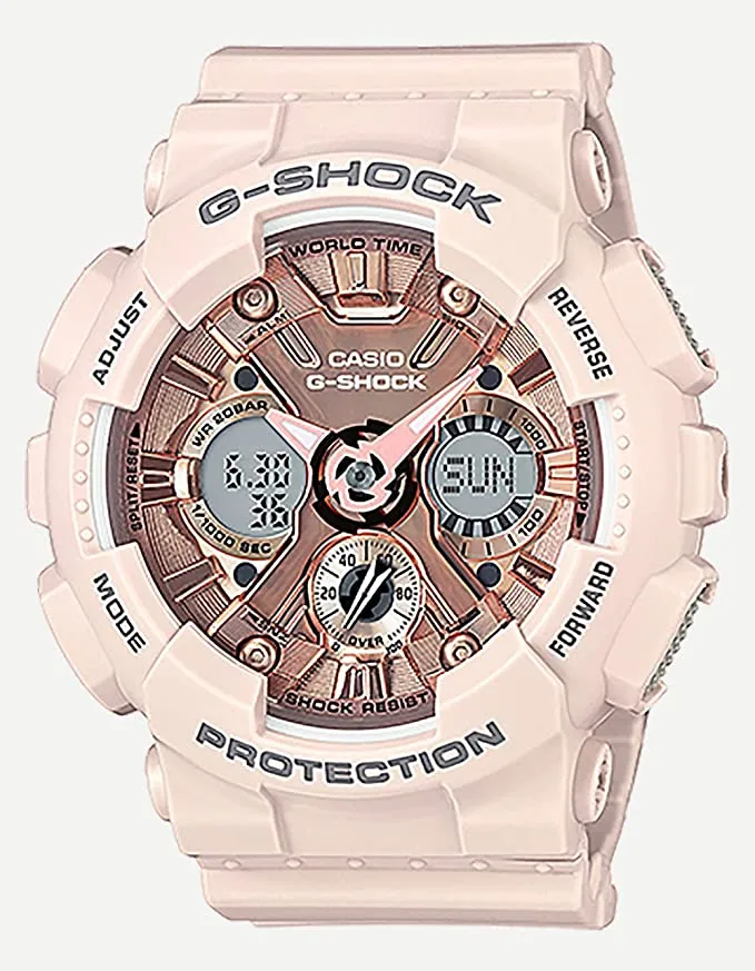 G-SHOCK WOMEN’S GMA-S120MF-4A Casio- BABY PINK 