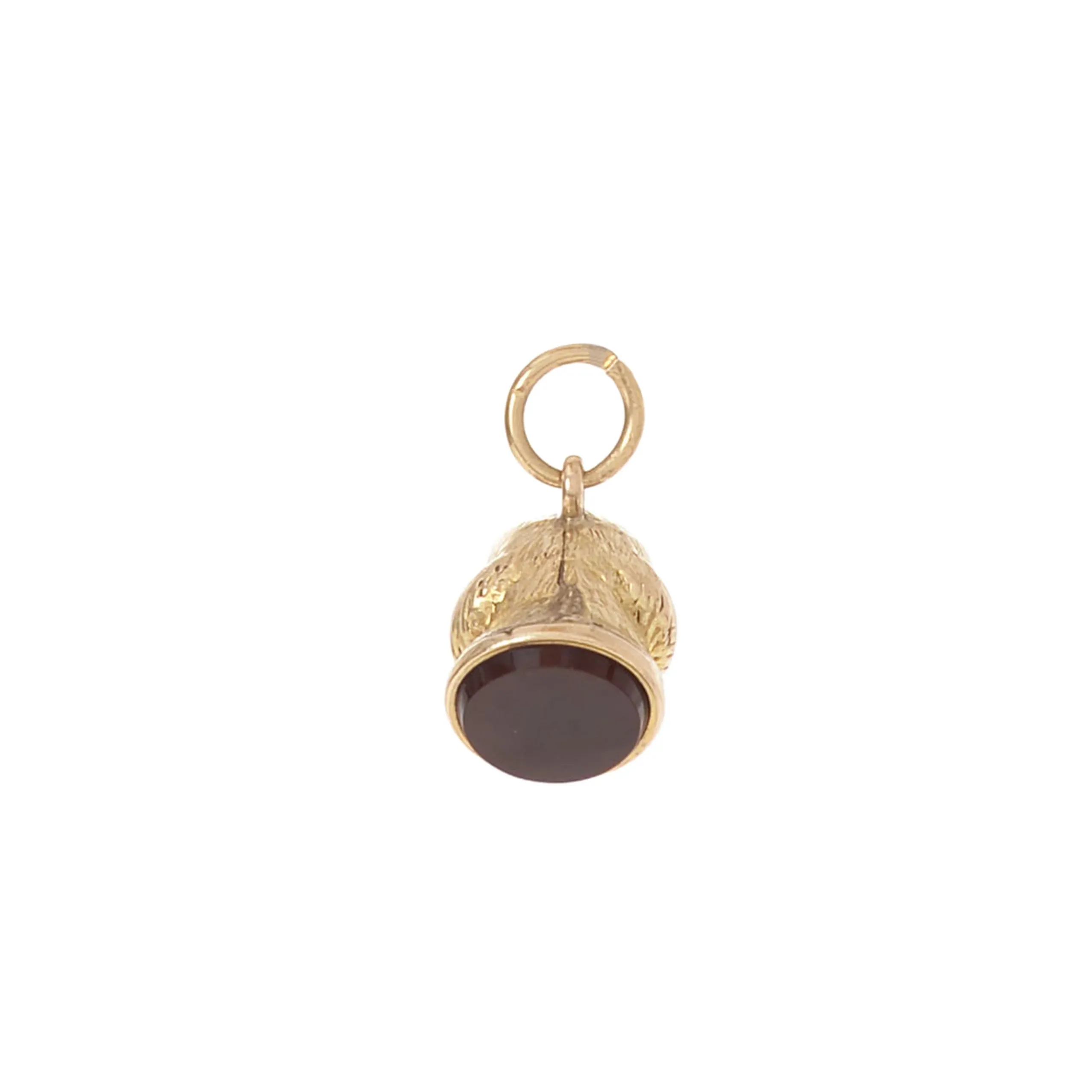 Georgian Carnelian Dog Fob