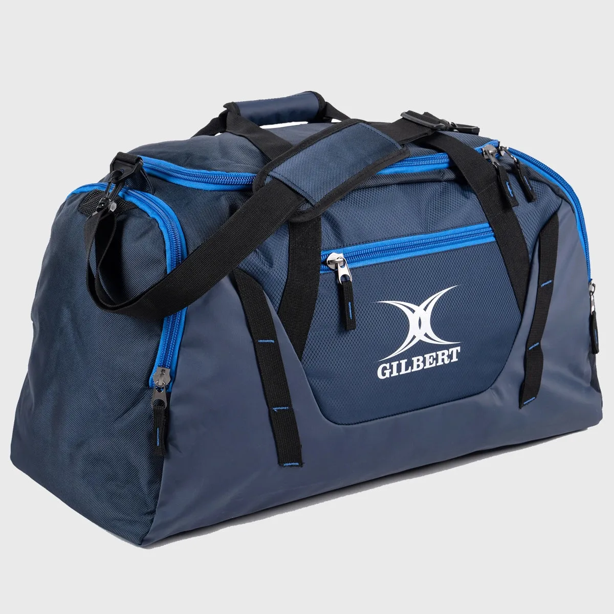 Gilbert Club V4 Rugby Holdall Navy/Sky