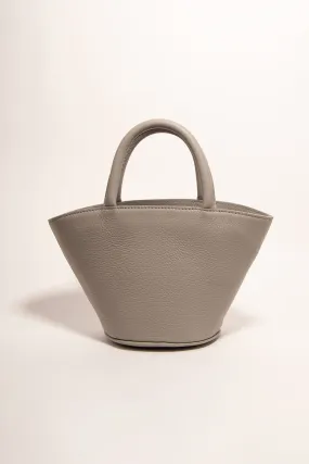 Grey Mini Panier Bag