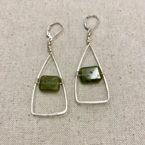 Groovy Green Earrings