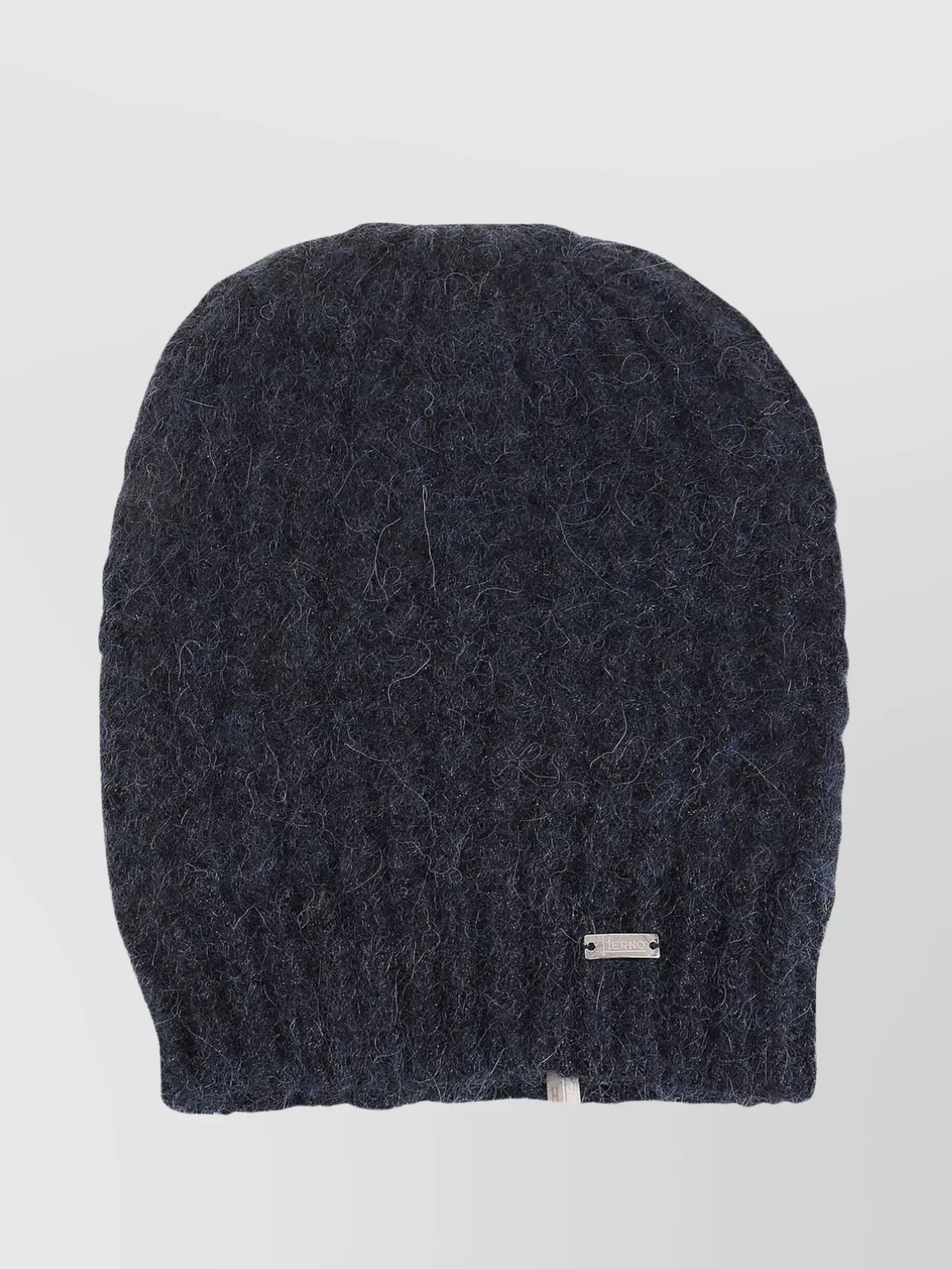 Herno   Stretch ribbed soft knitted hat