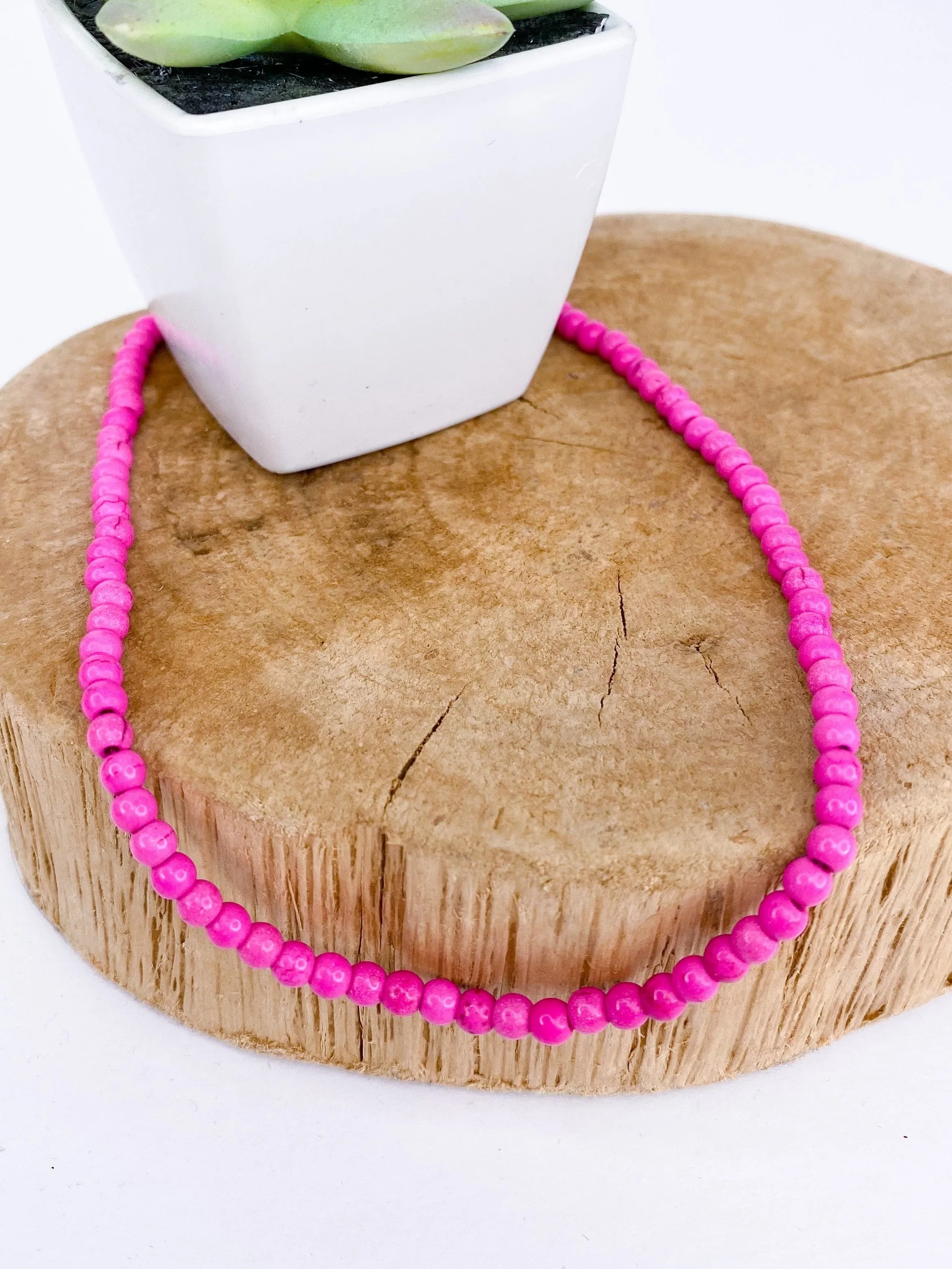Hot Pink Choker