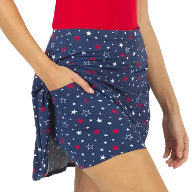 IBKUL Skort Celebration Navy