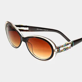 iLLASPARKZ Crystal embellished sunglasses