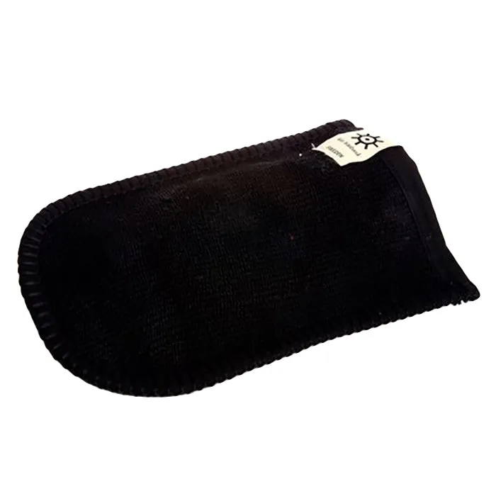 Iris Hantverk Goat Hair Washing Mitt Black