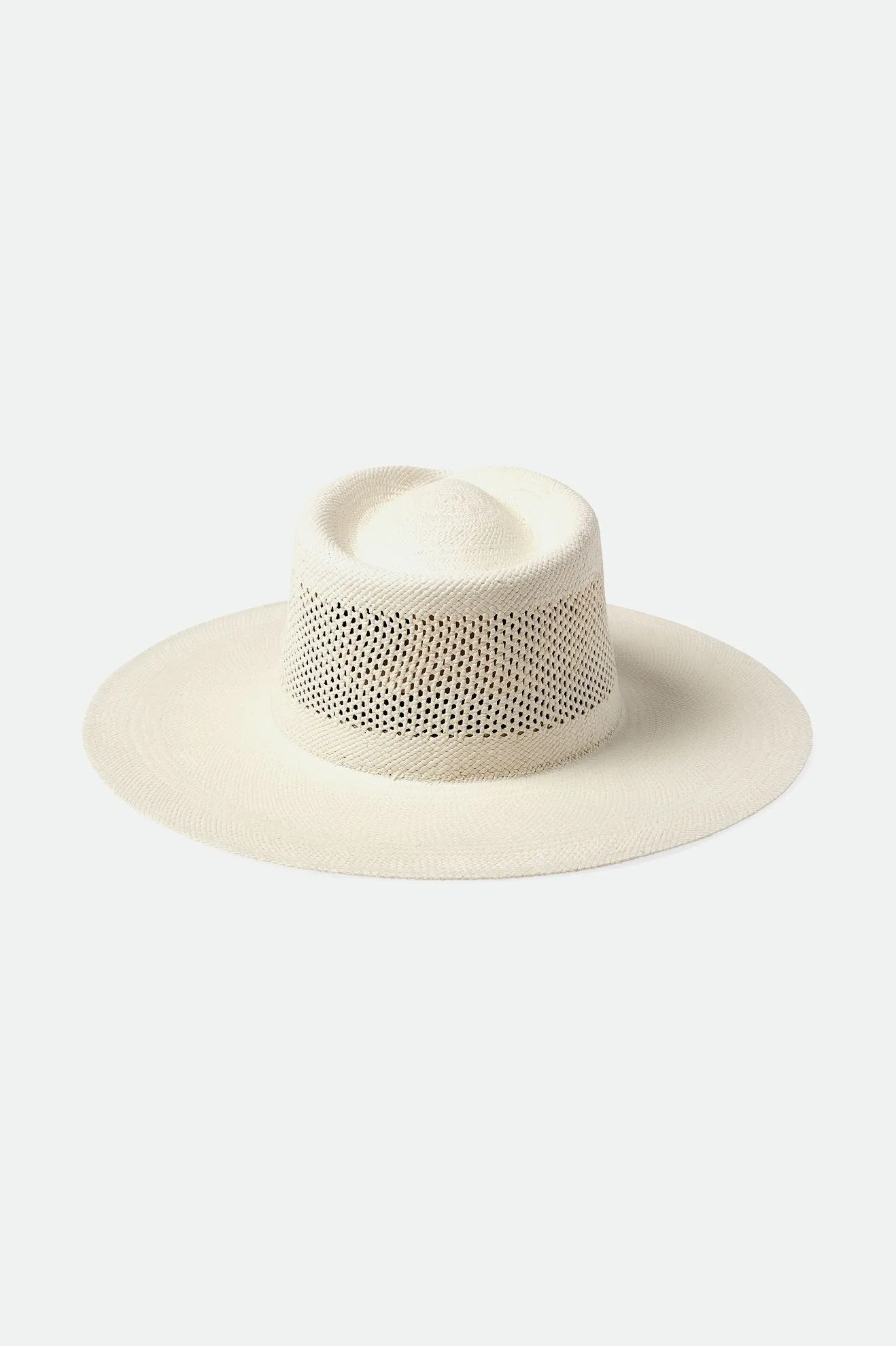 Jo Panama Straw Rancher Hat - Panama White