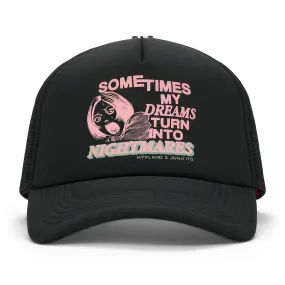 JUNJI ITO NIGHTMARES TRUCKER HAT (BLACK)