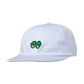 Krooked Eyes Adjustable Strapback White/Green