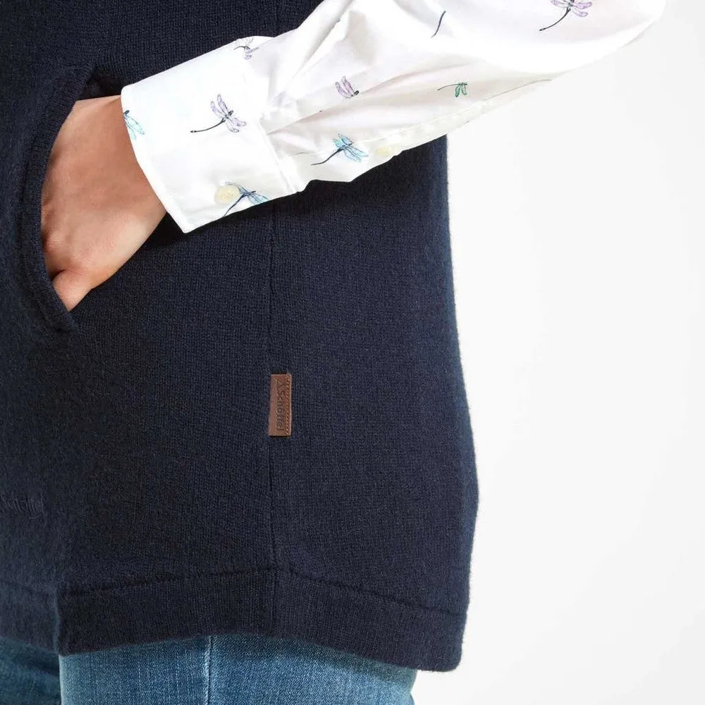 Lambswool Aerobloc Gilet                             Navy