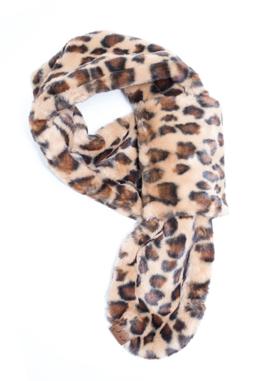 Leopard Fur Scarf