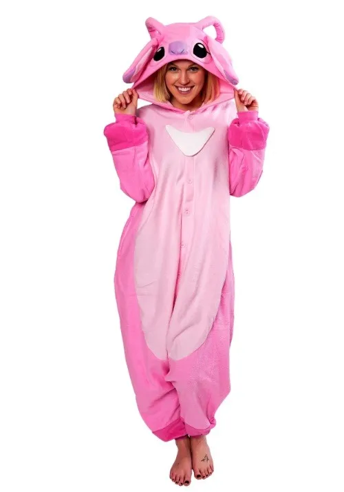 Lilo and Stitch Angel Kigurumi Costume for Adults