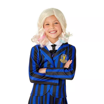 Little & Big  Girls Wednesday Addams Nevermore Academy Enid Sinclair Wig Costume Accessory