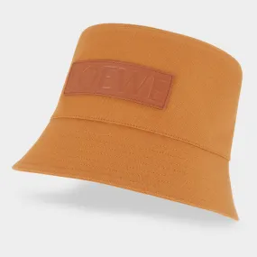 LOEWE PAULAS IBIZA 2024 Logo Bucket Hat - Gold