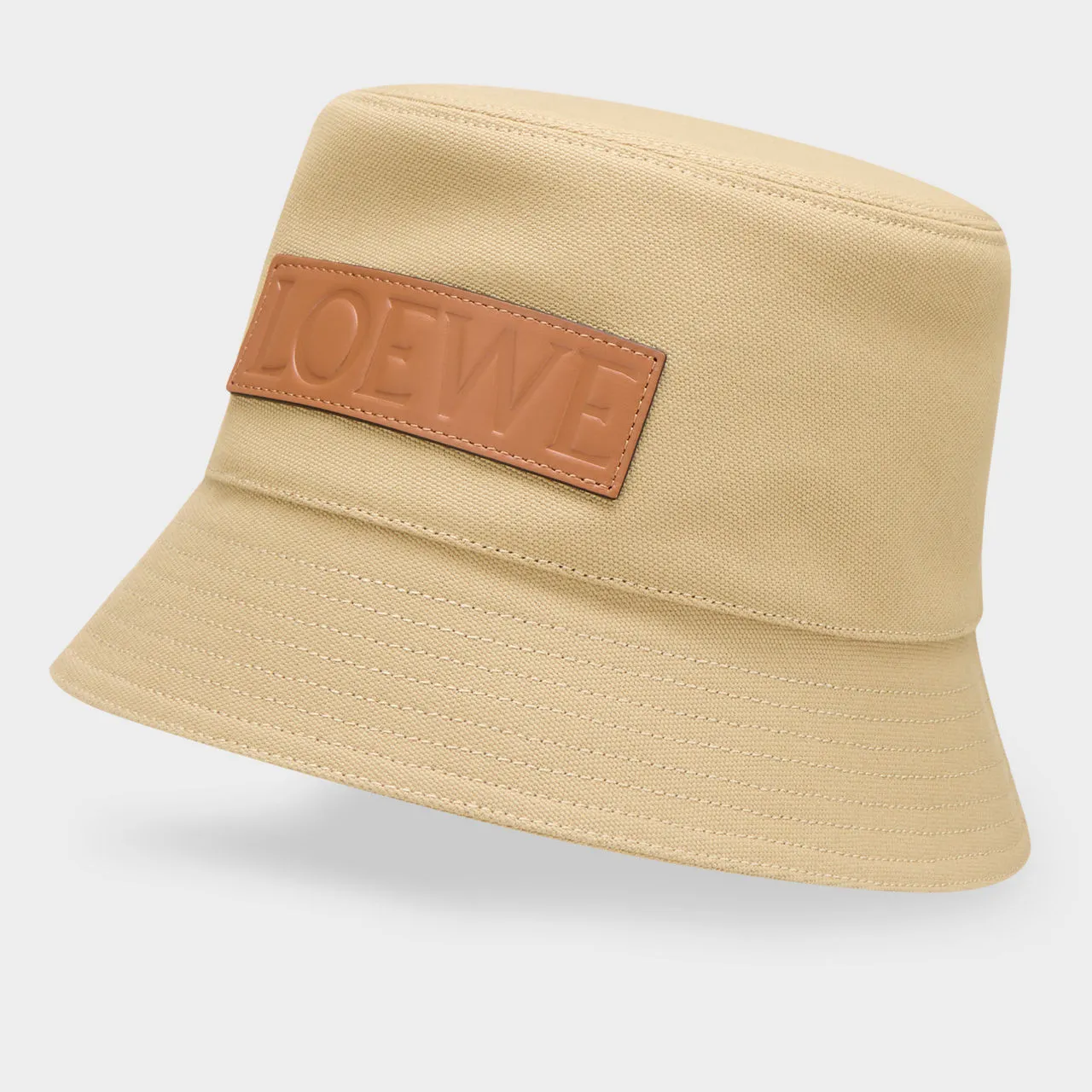 LOEWE PAULAS IBIZA 2024 Logo Bucket Hat - SandTan