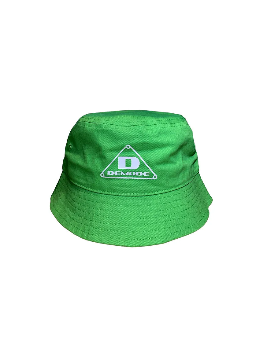 LOGO BUCKET HAT IN GREEN