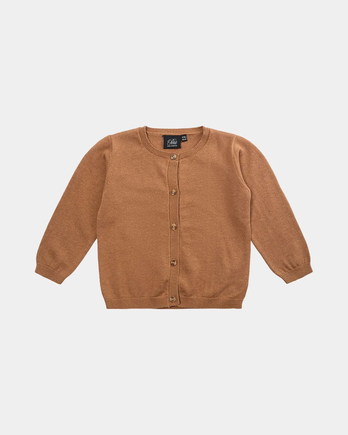 LOWASB CARDIGAN - Dusty Brown