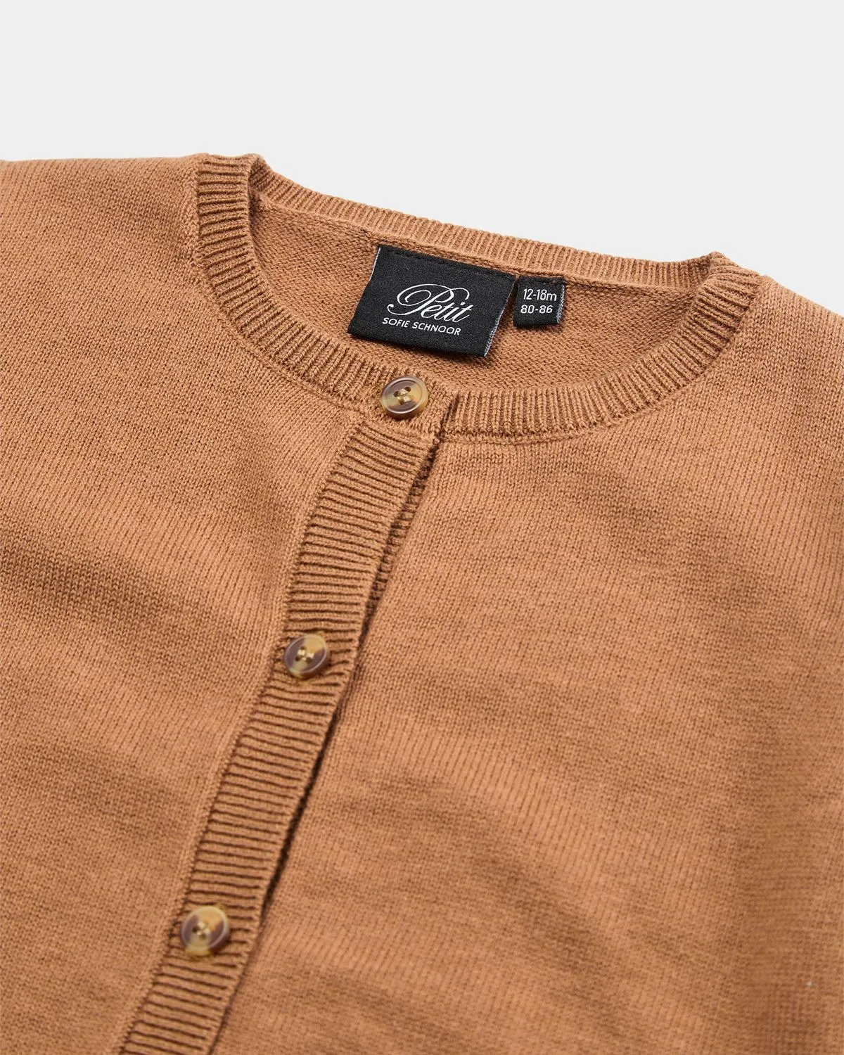 LOWASB CARDIGAN - Dusty Brown