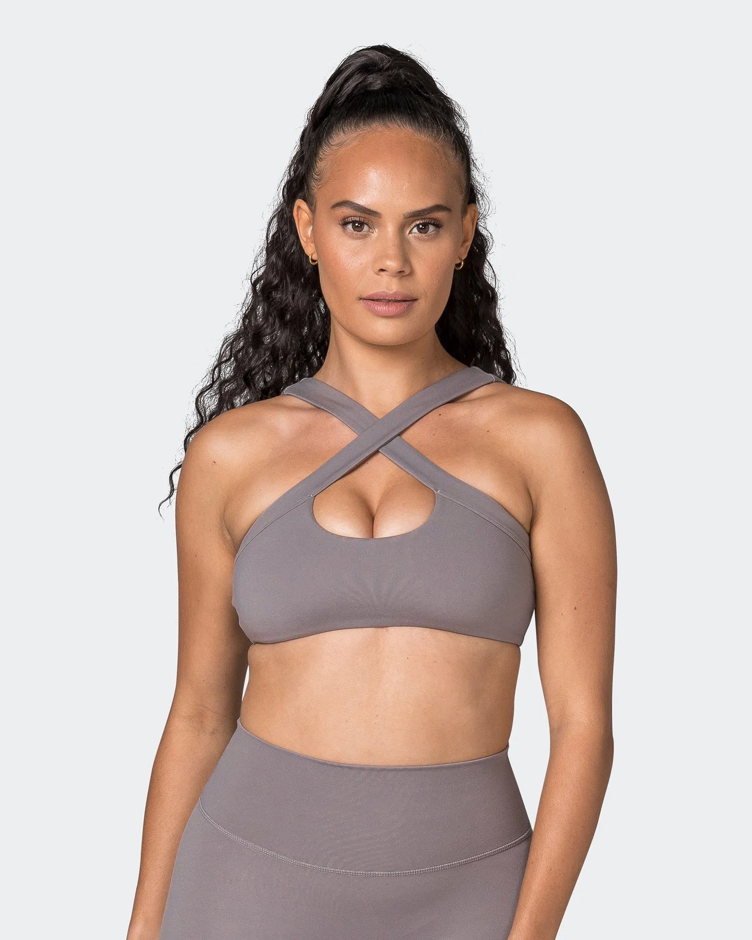 Luxe Bralette - Pearl Grey