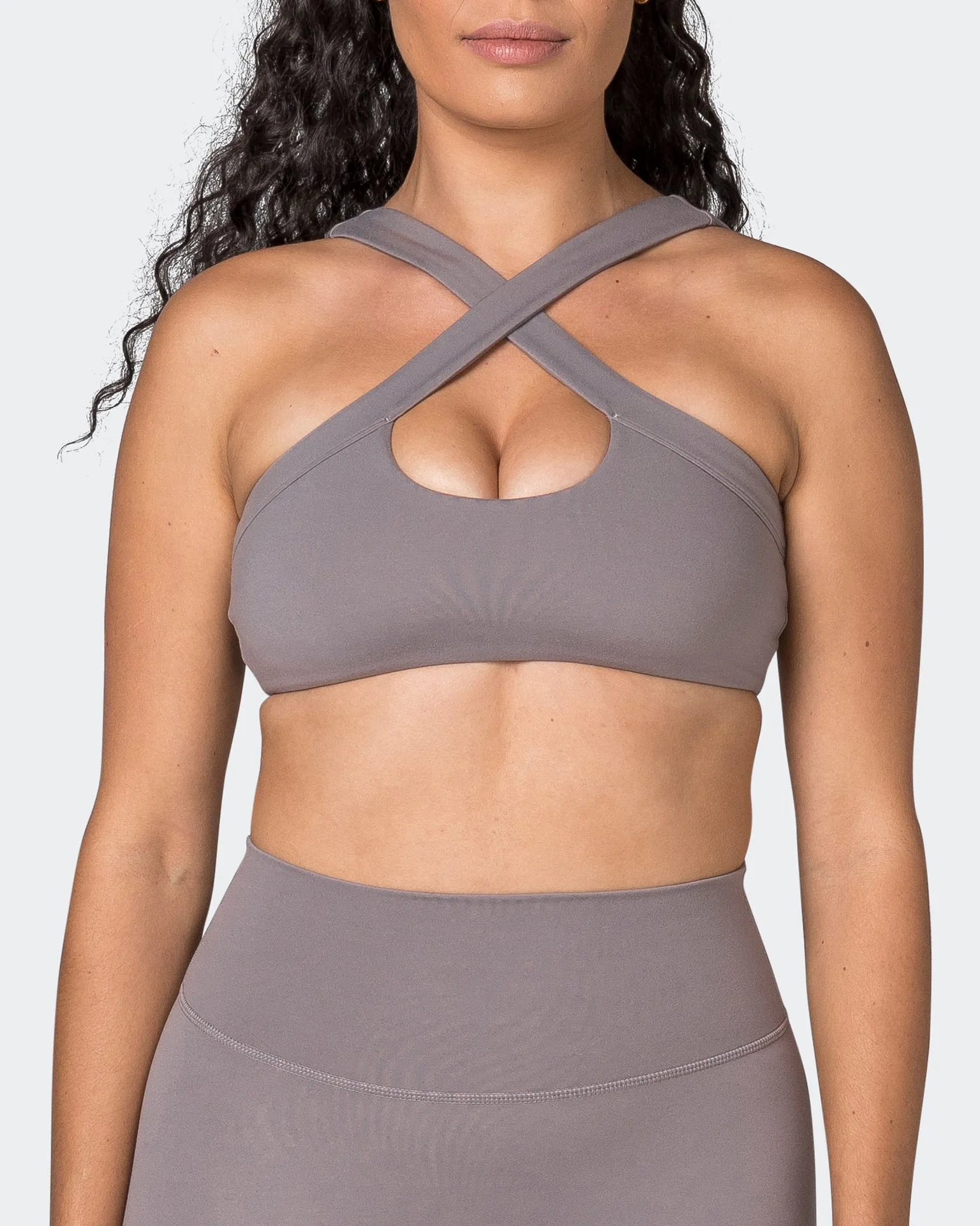 Luxe Bralette - Pearl Grey