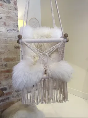 Macrame Baby Swing