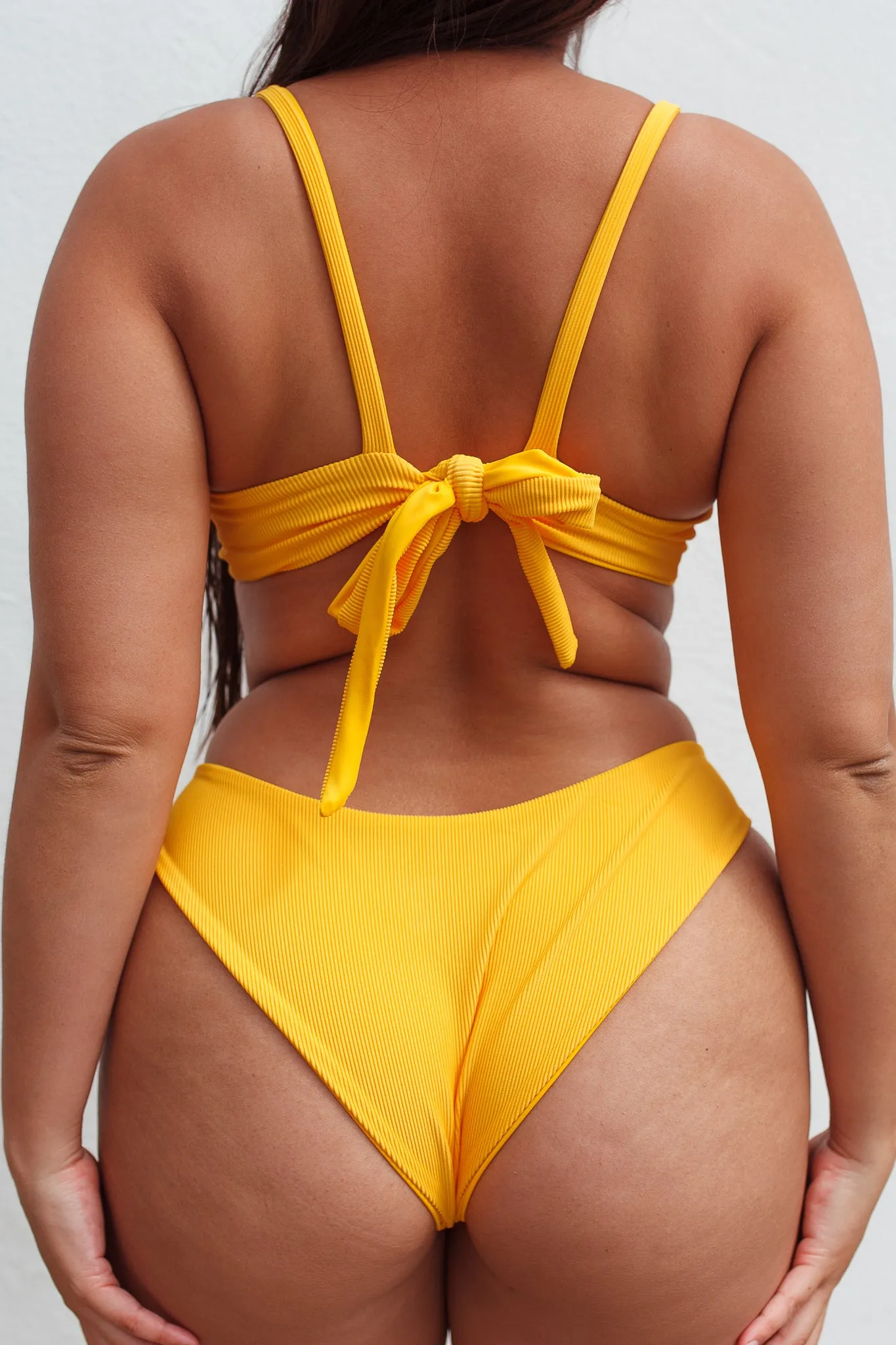 MALY bottoms - Ribbed Yellow