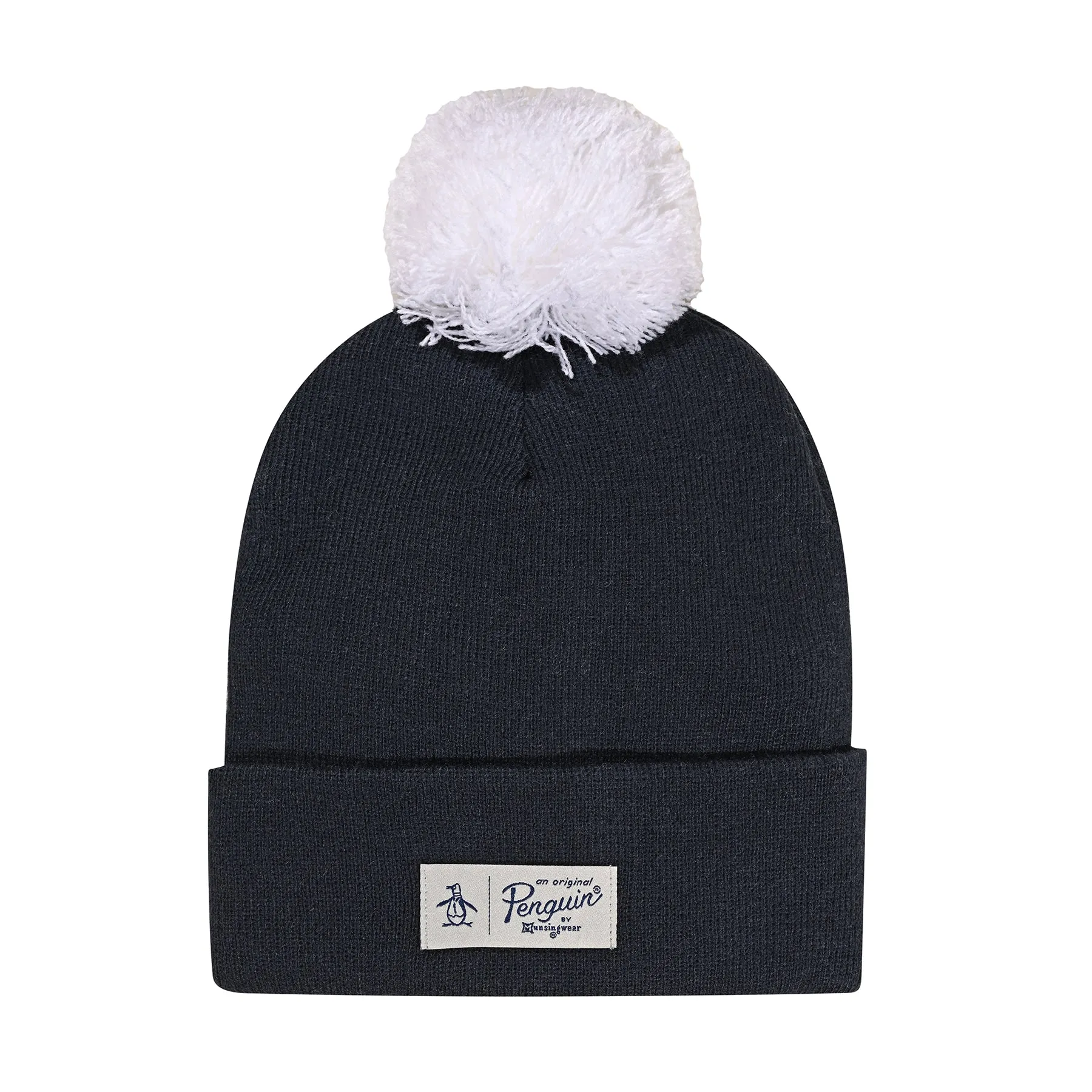 Mathew Classic Bobble Hat In Navy