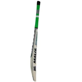 MB Malik & Lala Green Cricket Bat