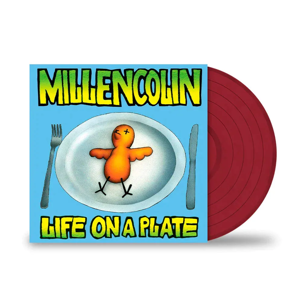 MILLENCOLIN ‘LIFE ON A PLATE’ LP (Limited Edition – Only 300 made, Opaque Apple Red Vinyl)