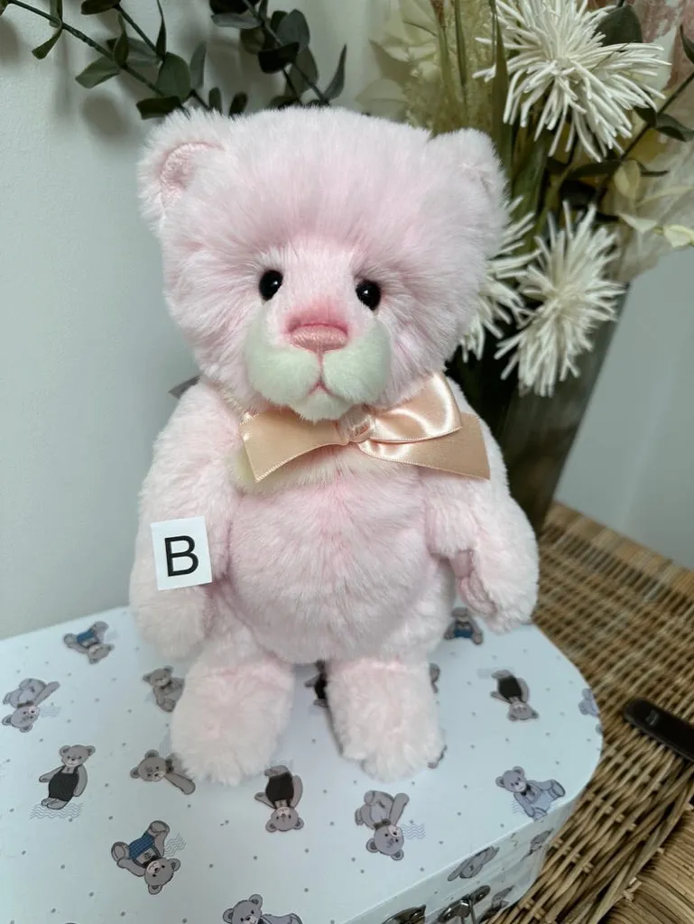 Miss Chevious Secrets Collection Pink Standing Plush Teddy Bear