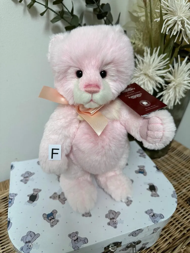 Miss Chevious Secrets Collection Pink Standing Plush Teddy Bear