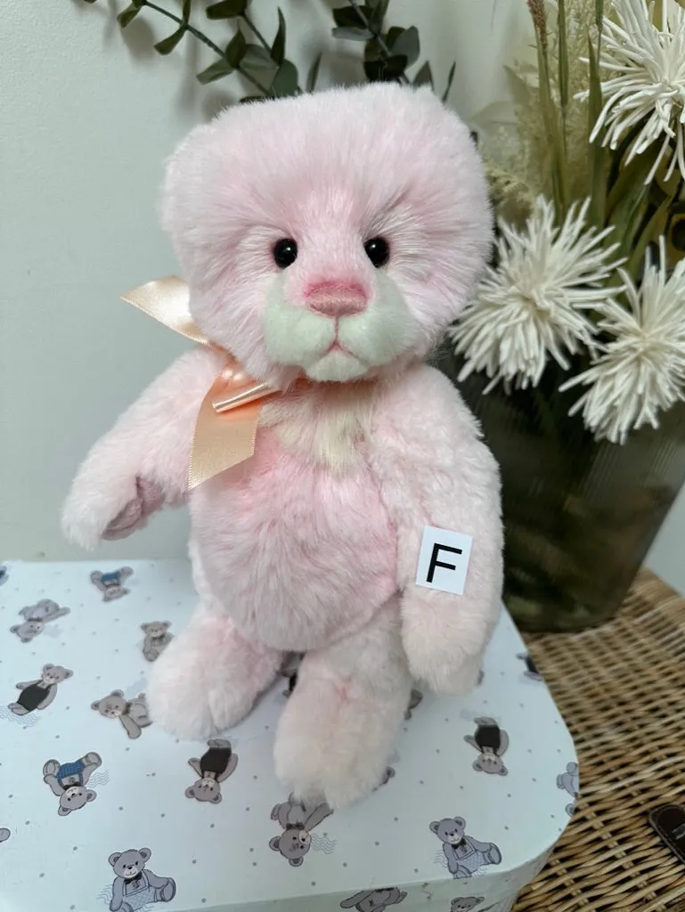 Miss Chevious Secrets Collection Pink Standing Plush Teddy Bear