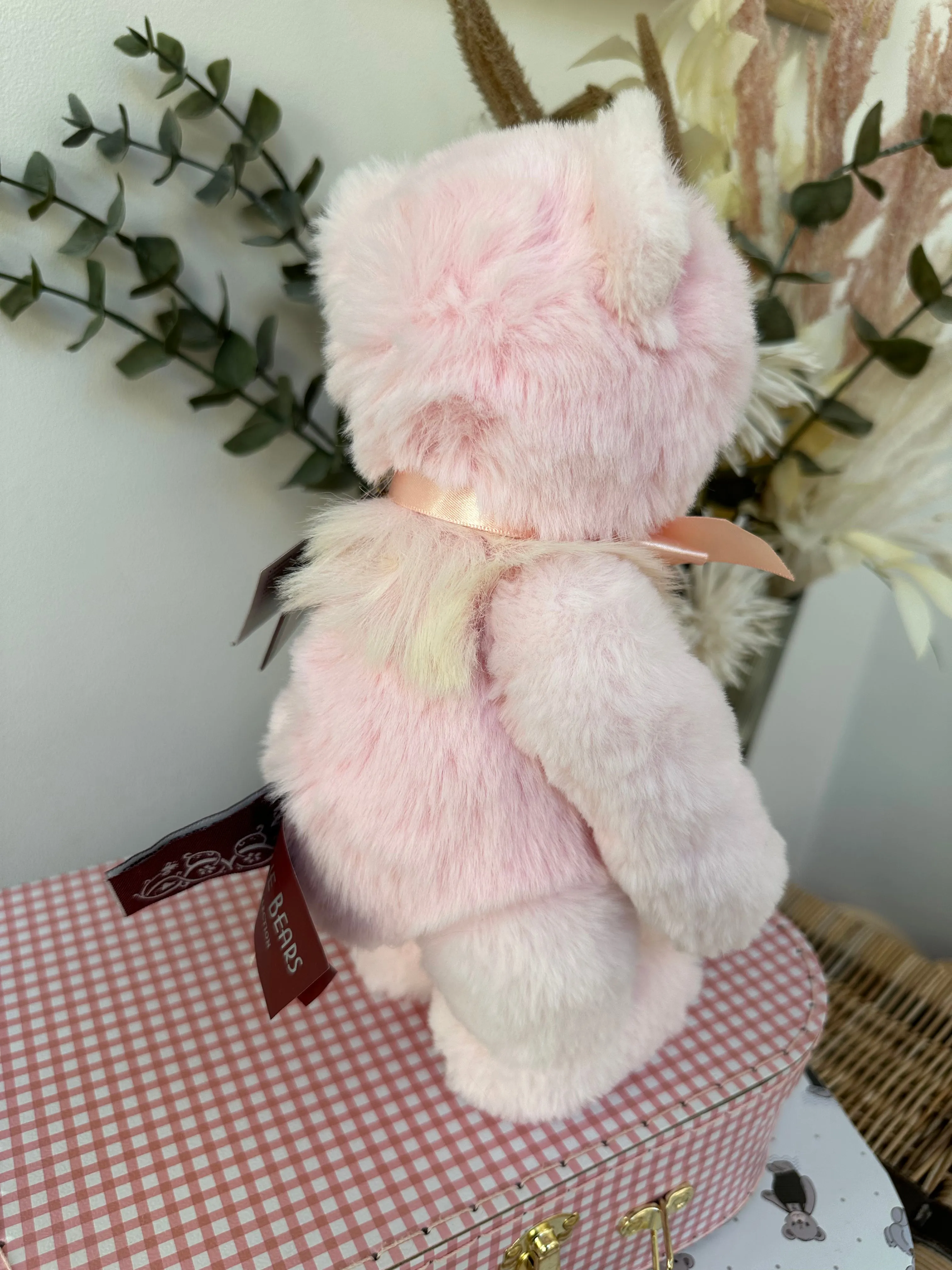 Miss Chevious Secrets Collection Pink Standing Plush Teddy Bear