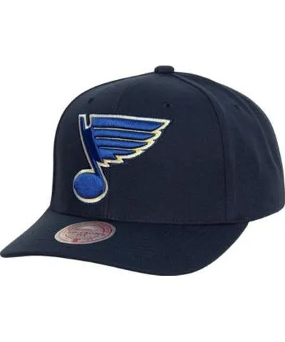 Mitchell & Ness Men's NHL St. Louis Blues Team Ground Pro Adjustable Hat