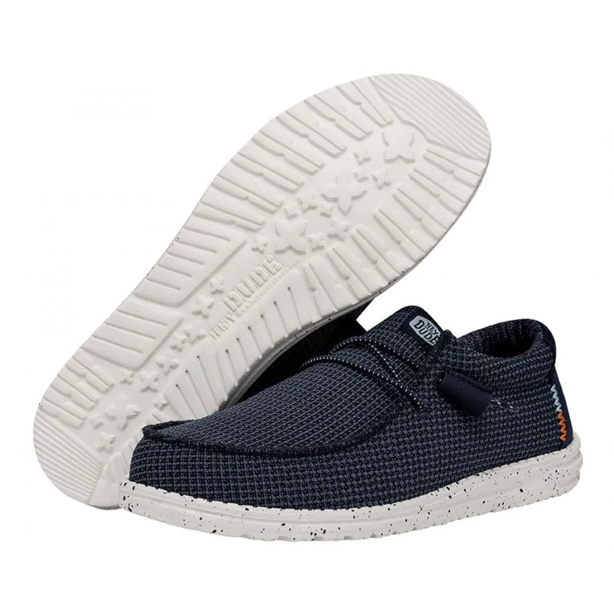 MOCASSINO HEY DUDE UOMO WALLY SPORT MESH M NAVY HD.40403/410