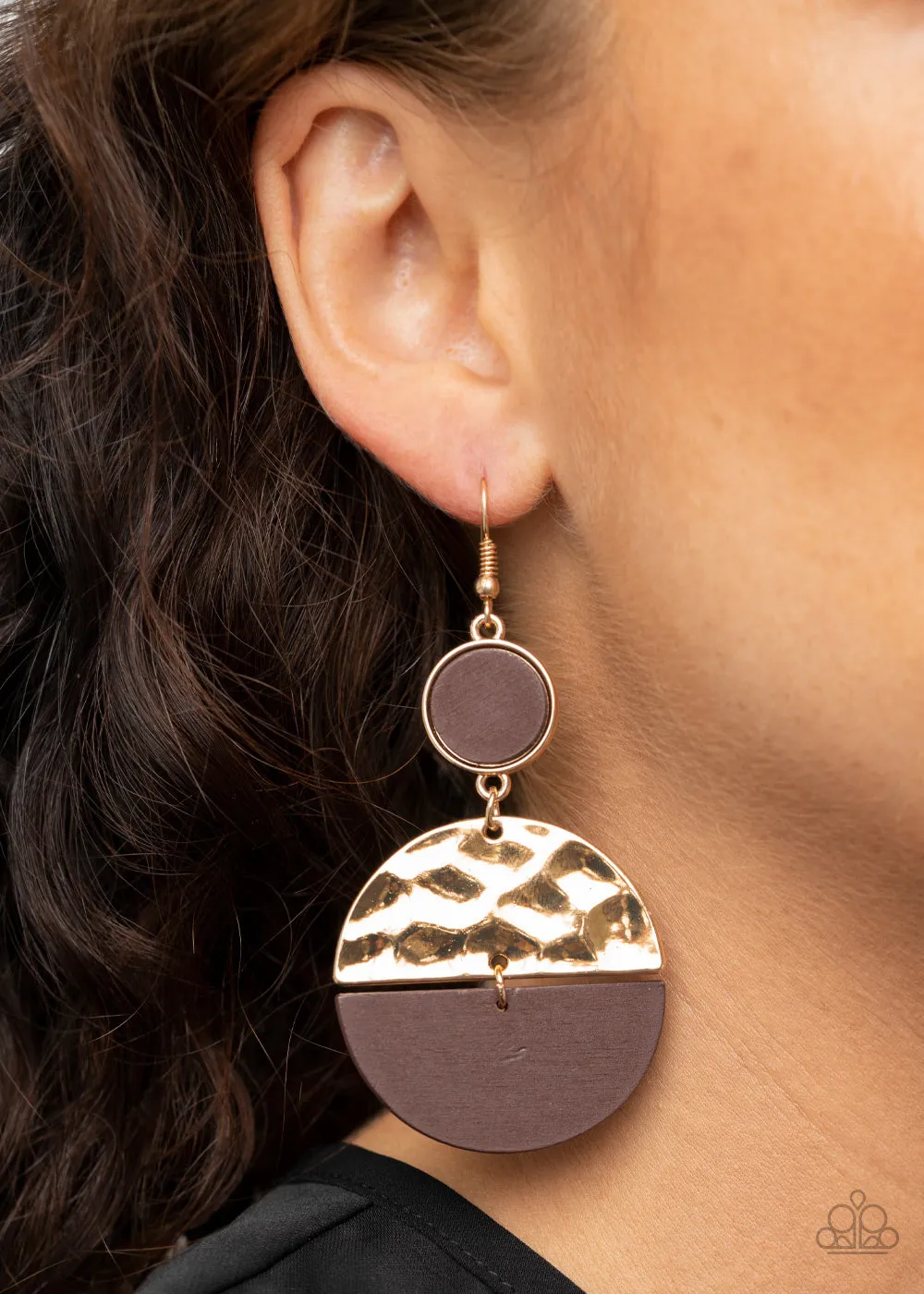 Natural Element Gold-Earrings