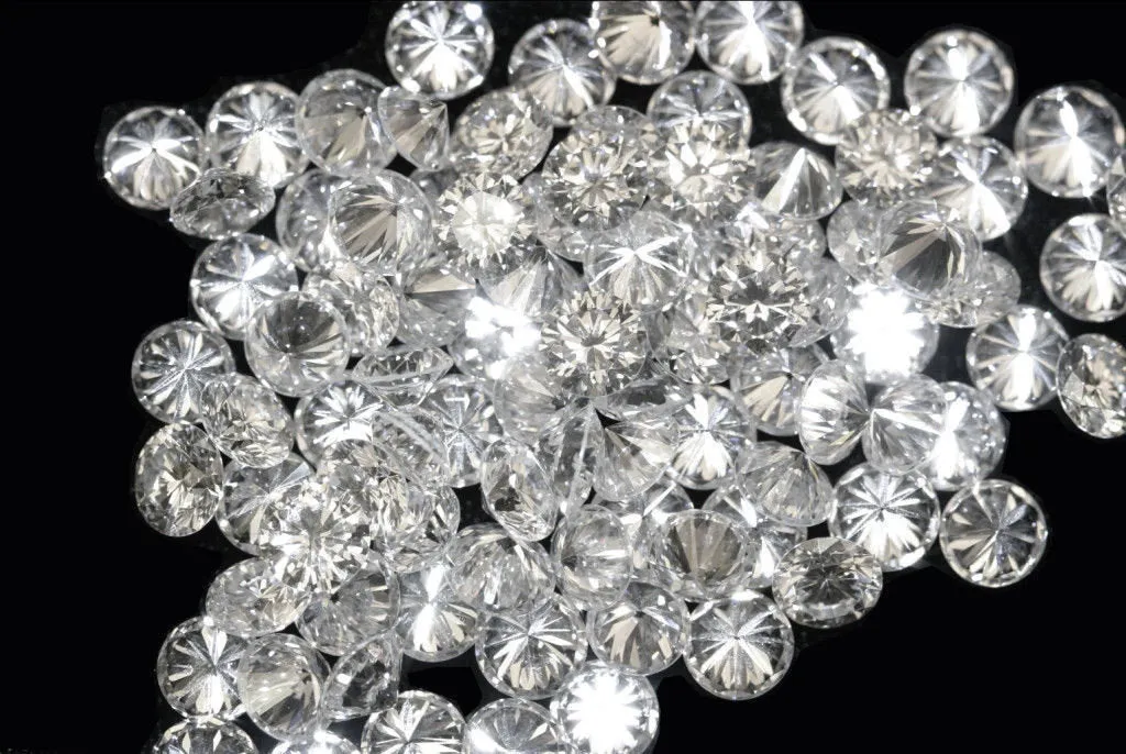 Natural Loose Diamond Round G H White Color I1 I3 Clarity 100 Pcs 0.70 to 1.10 MM 100% Real Diamond Q04