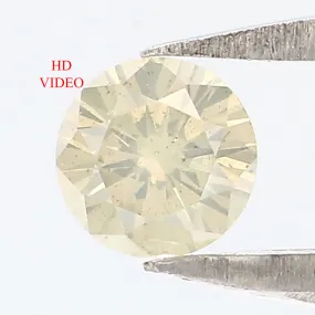 Natural Loose Round Brilliant Cut Diamond White - J Color 0.20 CT 3.75 MM Round Shape Brilliant Cut Diamond L2067