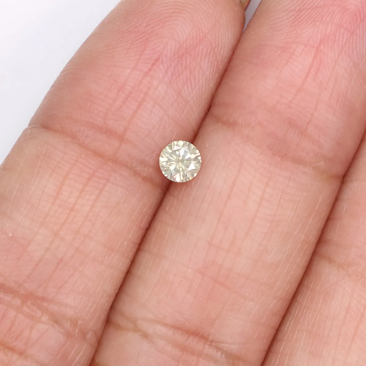 Natural Loose Round Brilliant Cut Diamond White - J Color 0.20 CT 3.75 MM Round Shape Brilliant Cut Diamond L2067