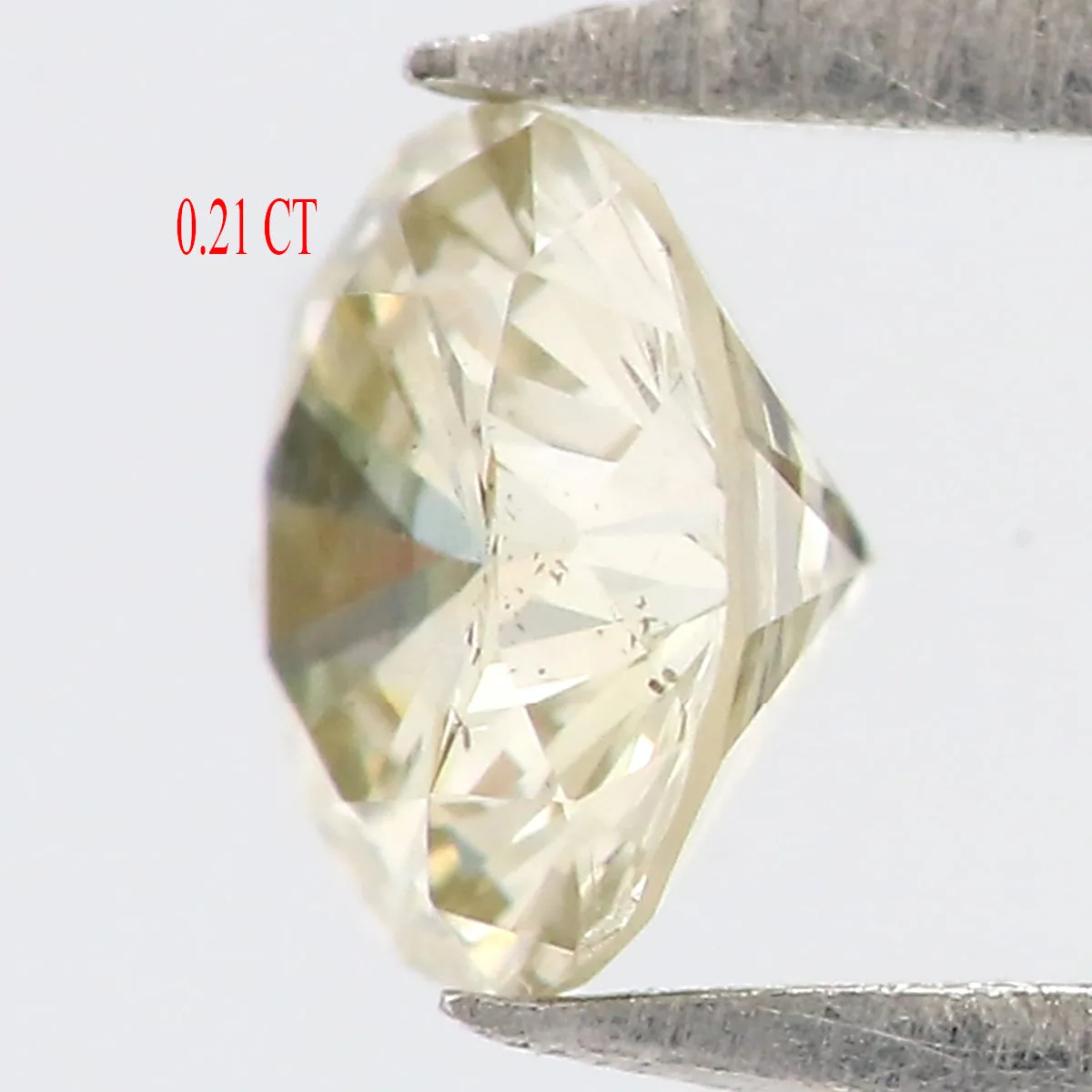 Natural Loose Round Brilliant Cut Diamond White - J Color 0.21 CT 3.80 MM Round Shape Brilliant Cut Diamond L2063