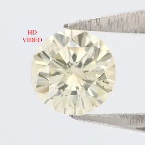 Natural Loose Round Brilliant Cut Diamond White - J Color 0.21 CT 3.80 MM Round Shape Brilliant Cut Diamond L2063