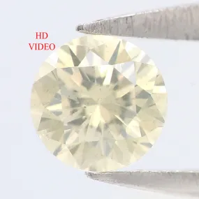 Natural Loose Round Brilliant Cut Diamond White - J Color 0.23 CT 3.85 MM Round Shape Brilliant Cut Diamond L2064